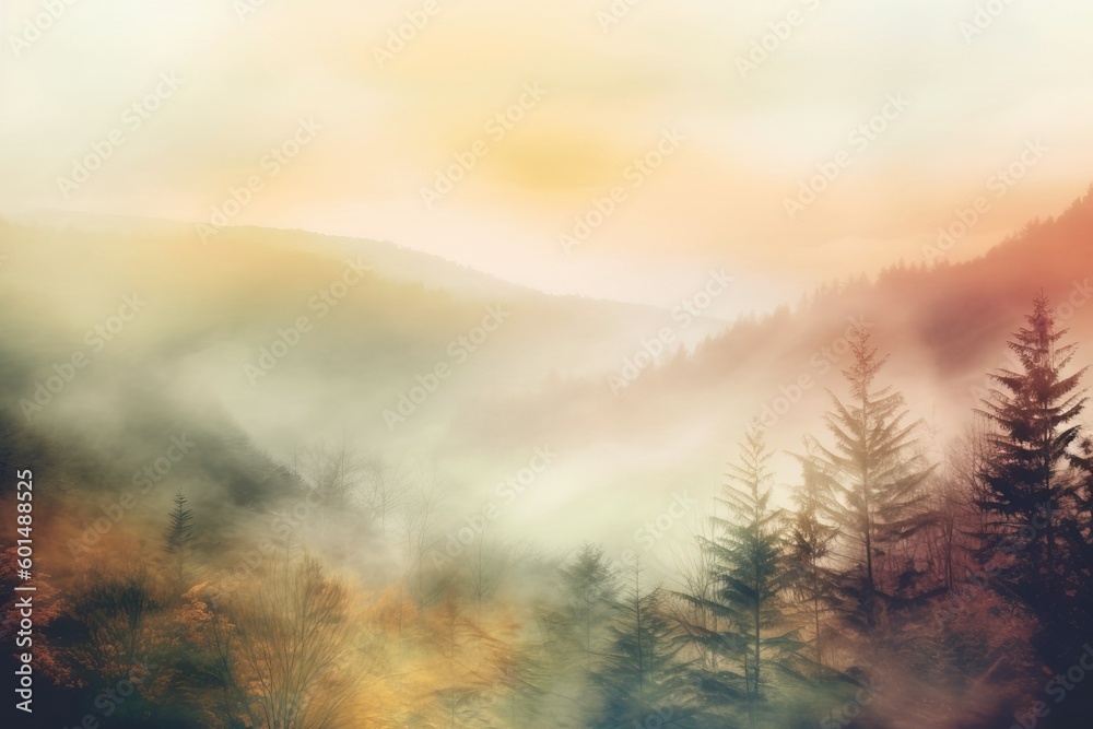 Captivating Soft Blurry Desktop Wallpaper Exuding Calm - Generative AI Captivating Soft Blurry Desktop Wallpaper Exuding Calm - Generative AI