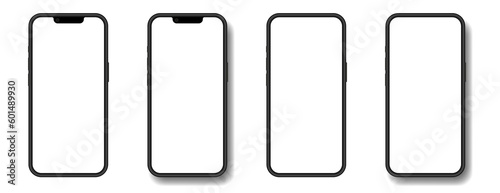 Photographie Mockup of a phone screen