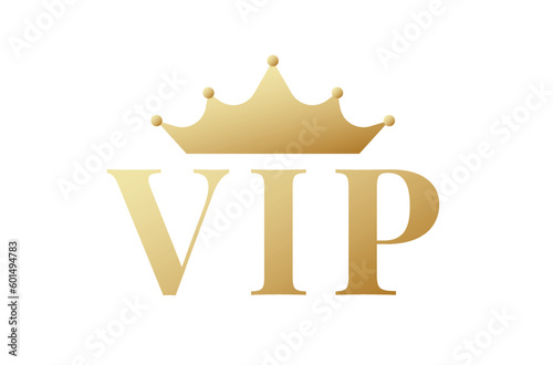 Vip token badge vector. V I P badge icon