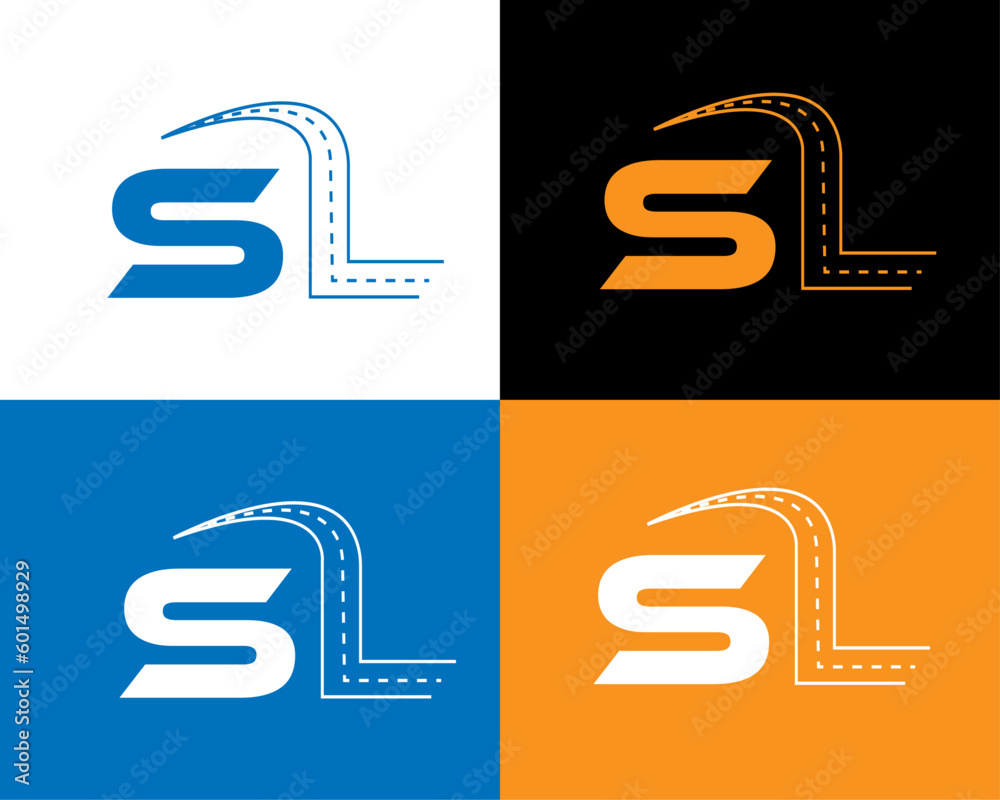 SL LETTERING TYPOGRAPHY MINIMALIST MONOGRAM TRENDY MODERN LOGO ICON SYMBOL DESIGN SL LETTERING TYPOGRAPHY MINIMALIST MONOGRAM TRENDY MODERN LOGO ICON SYMBOL DESIGN