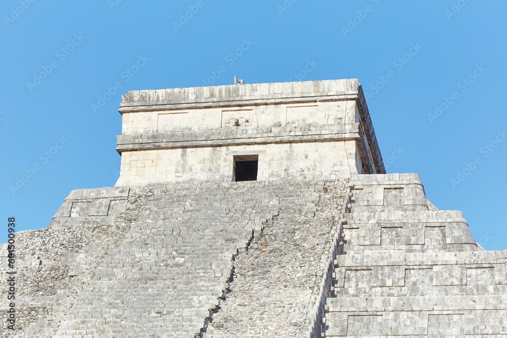 El Castillo, or the Temple of Kulkucan at Chichen Itza, is one of the most famous structures of the ancient world