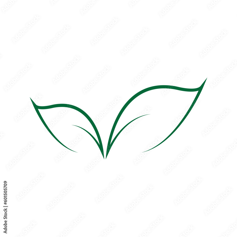 Leaves icon vector set isolated on white background. Various shapes of green leaves of trees and plants. Elements for eco and bio logos. Leaves icon vector set isolated on white background. Various shapes of green leaves of trees and plants. Elements for eco and bio logos.