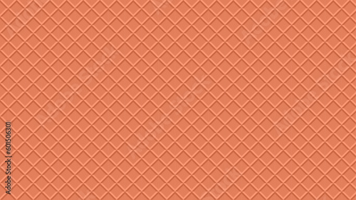 Soft Brown Ice Cream Cone Seamless Vector Texture Pattern Background