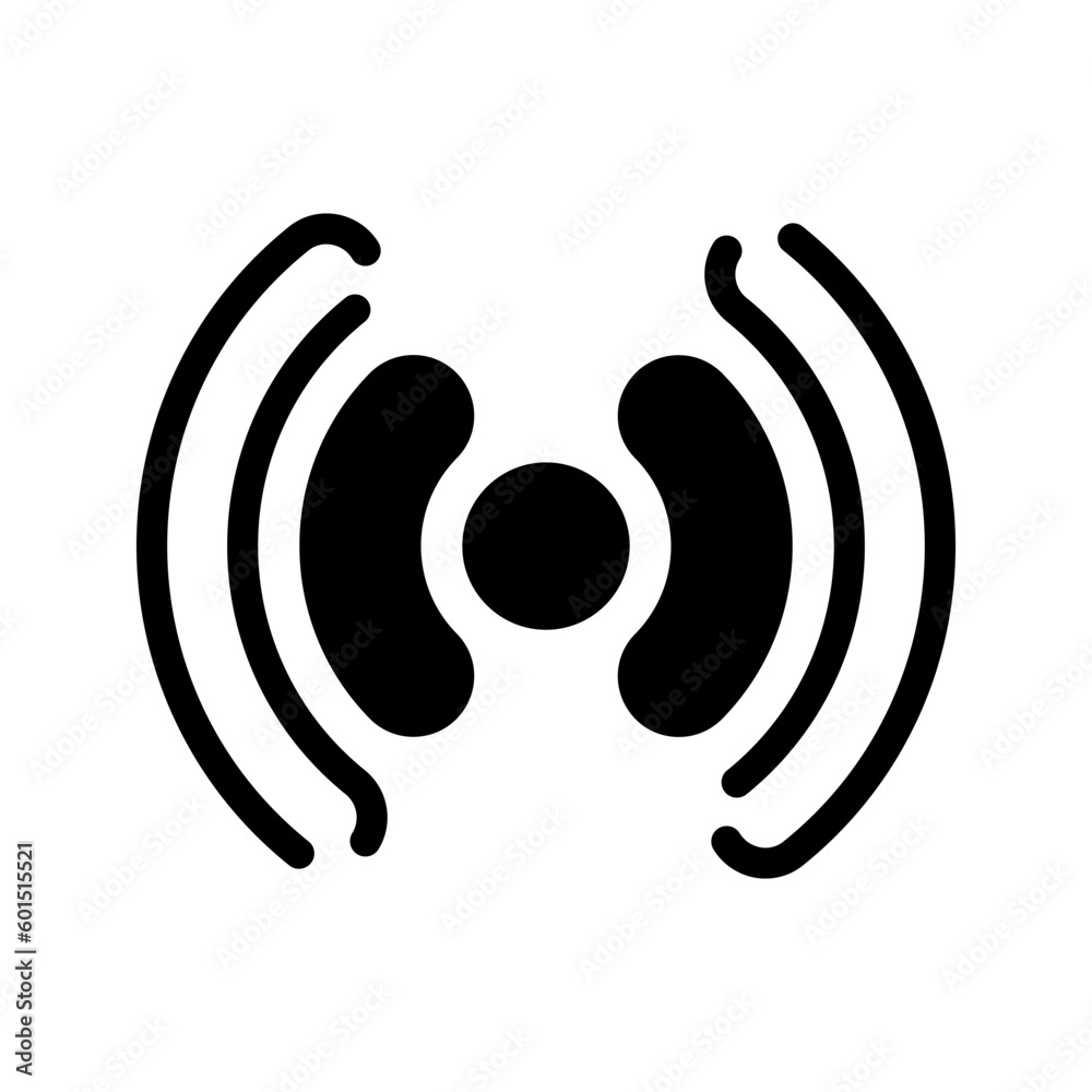 Wireless icon. sign for mobile concept and web design. vector illustration Wireless icon. sign for mobile concept and web design. vector illustration