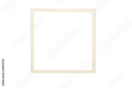 vintage photo frame texture png isolated picture postcard border