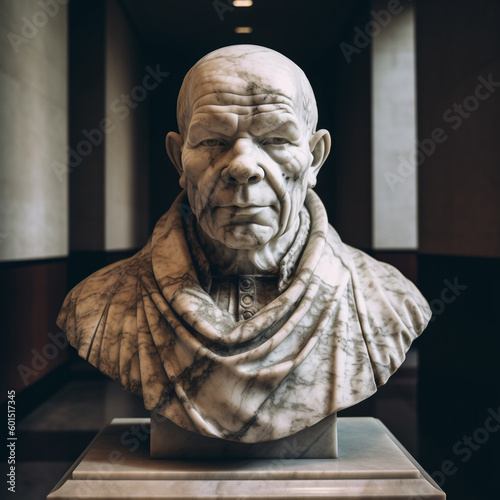 monk statue 