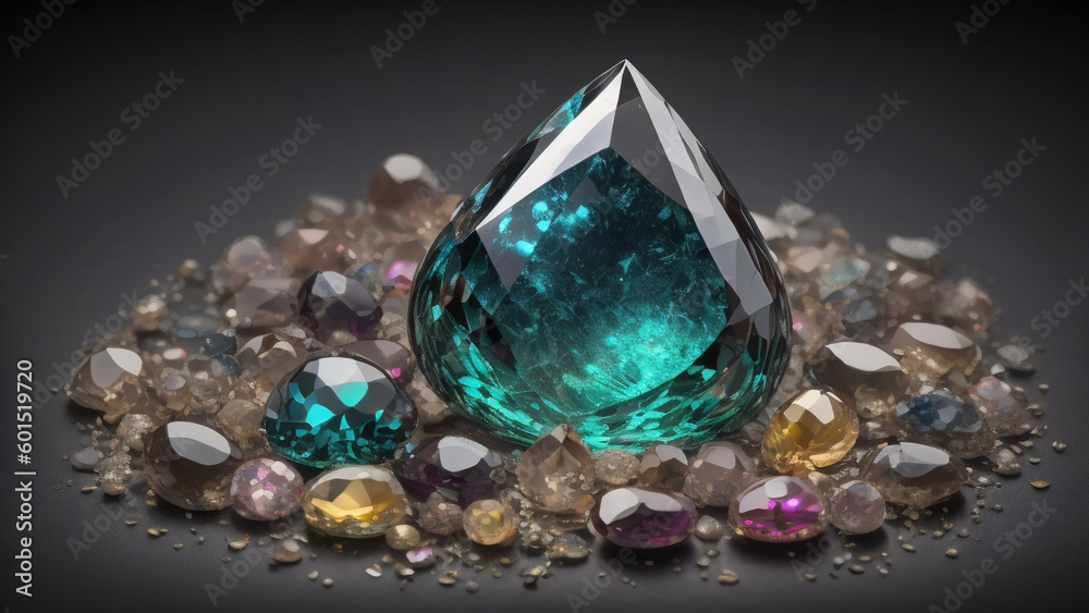 Precious Magic Gemstones. Generative AI Precious Magic Gemstones. Generative AI