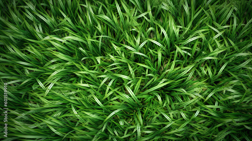 Green grass texture. Illustration AI Generative. Green grass texture. Illustration AI Generative.