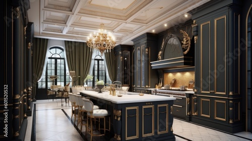 Luxury Kitchen Design © Damian Sobczyk