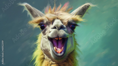 Hilarious Llama - Generative AI