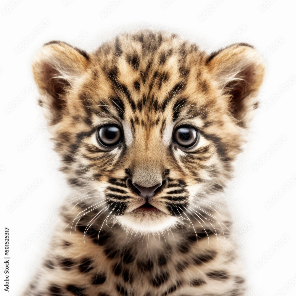 Adorable Portrait of a Baby Cheetah Animal for Print Nursery Children's Room Wall Art AI Generated Adorable Portrait of a Baby Cheetah Animal for Print Nursery Children's Room Wall Art AI Generated