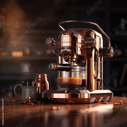 glass of coffee, Generative AI