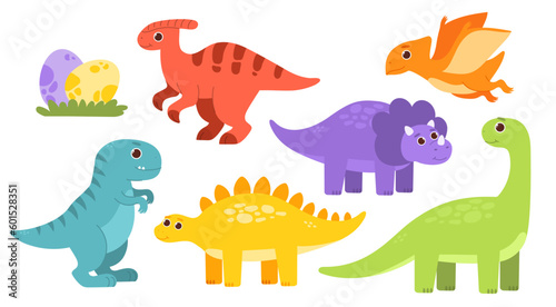 Cute dinosaurus set