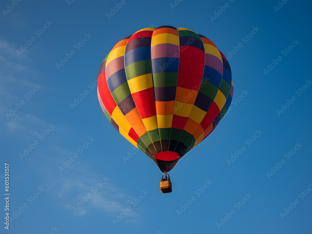 Heißluftballon im Himmel von Generative AI Heißluftballon im Himmel von Generative AI