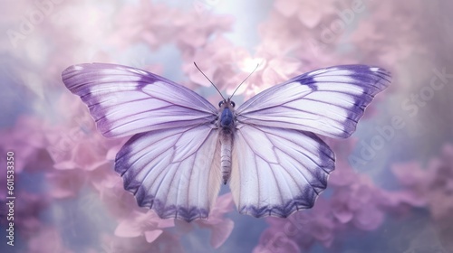 Ethereal butterfly. created with Generative AI Technology, ai, generative © Wildcat93