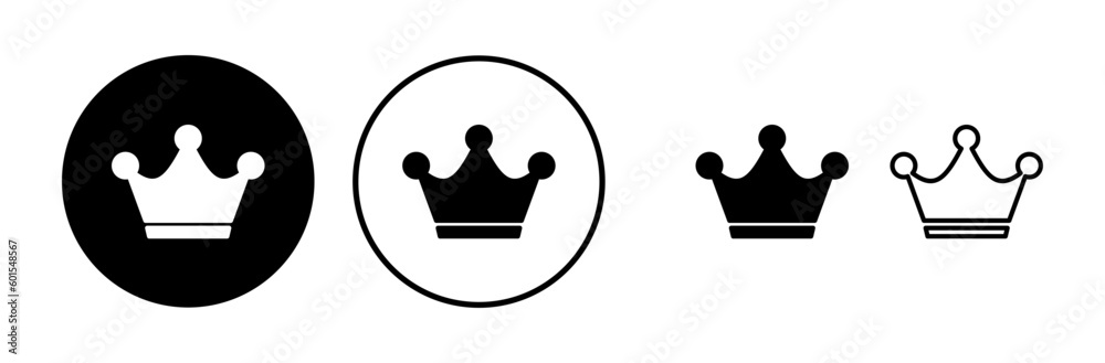 Crown Icon vector. Crown symbol for web site design, Crown Icon vector. Crown symbol for web site design,