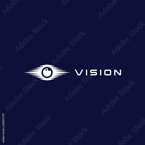 eye tech logo security symbol