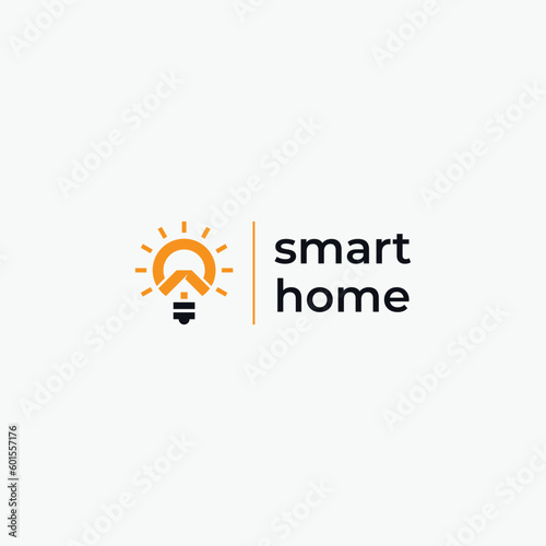 smart logo, home logo smart technology