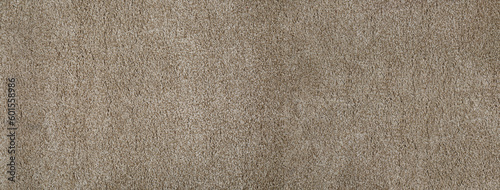 Texture of soft carpet as background, closeup. Banner design