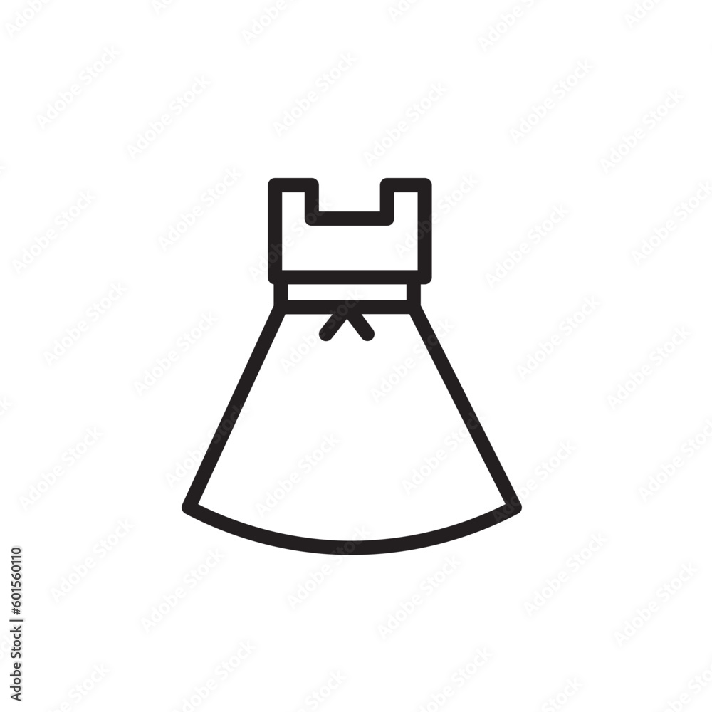 Cloth Dress Fashion Outline Icon Cloth Dress Fashion Outline Icon