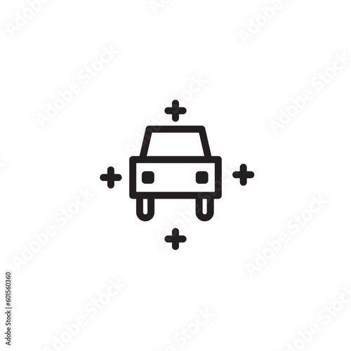 Repair Vehicle Car Outline Icon