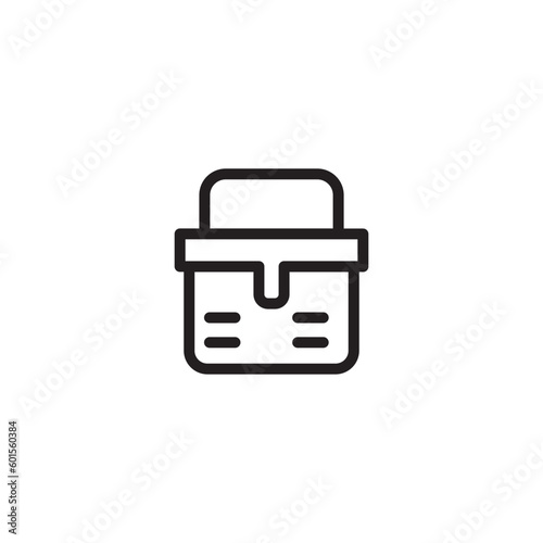 Serice Tool Box Outline Icon photo