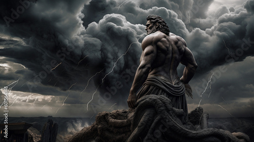 Zeus making thunder