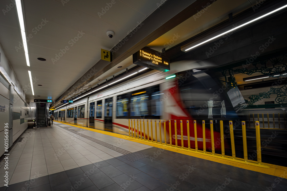 Ottawa Parliament Light Rail Station