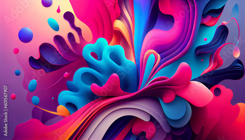 Abstract colorfu wallpaper desktop
