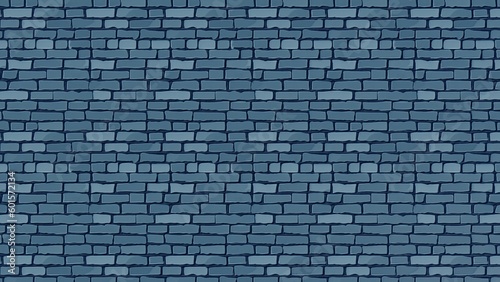 brick pattern light blue background