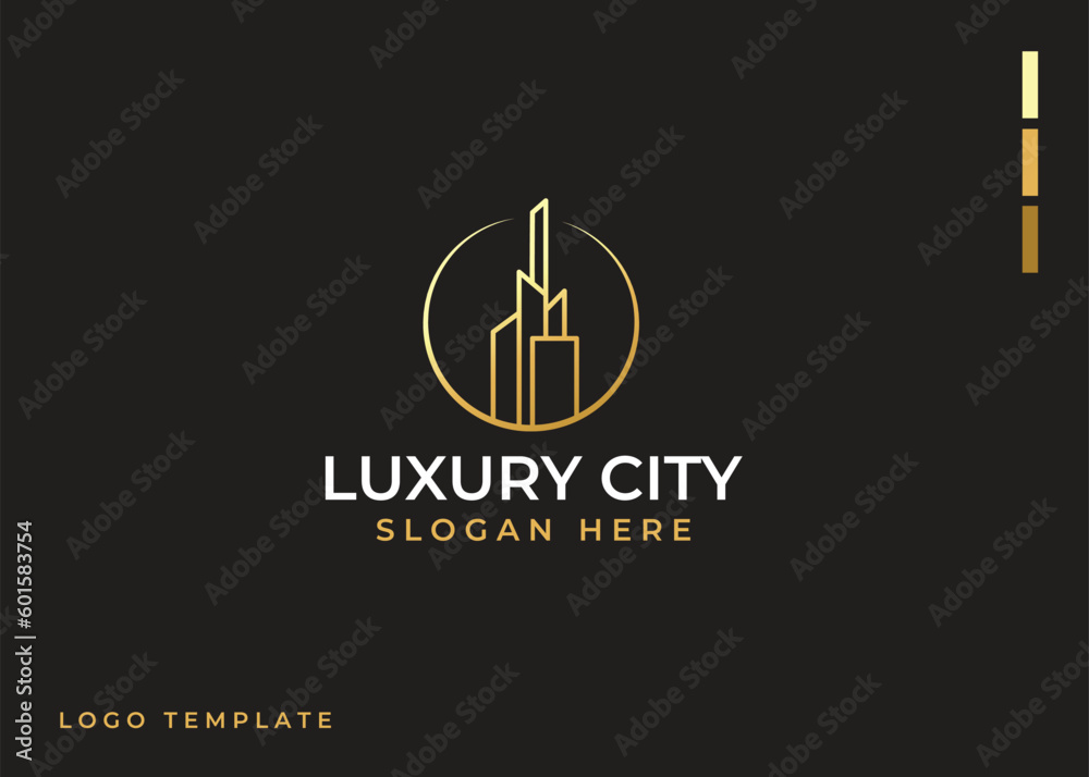luxury building logo design inspiration