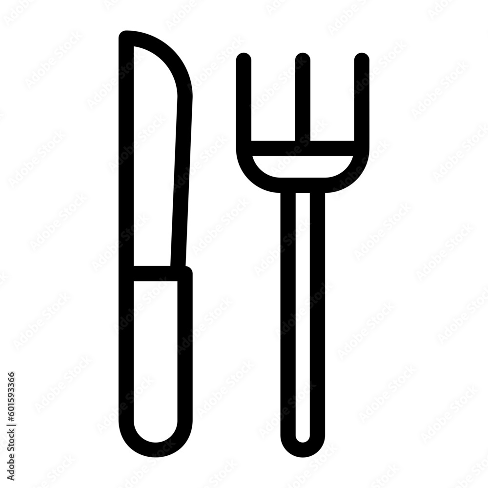 restaurant line icon restaurant line icon