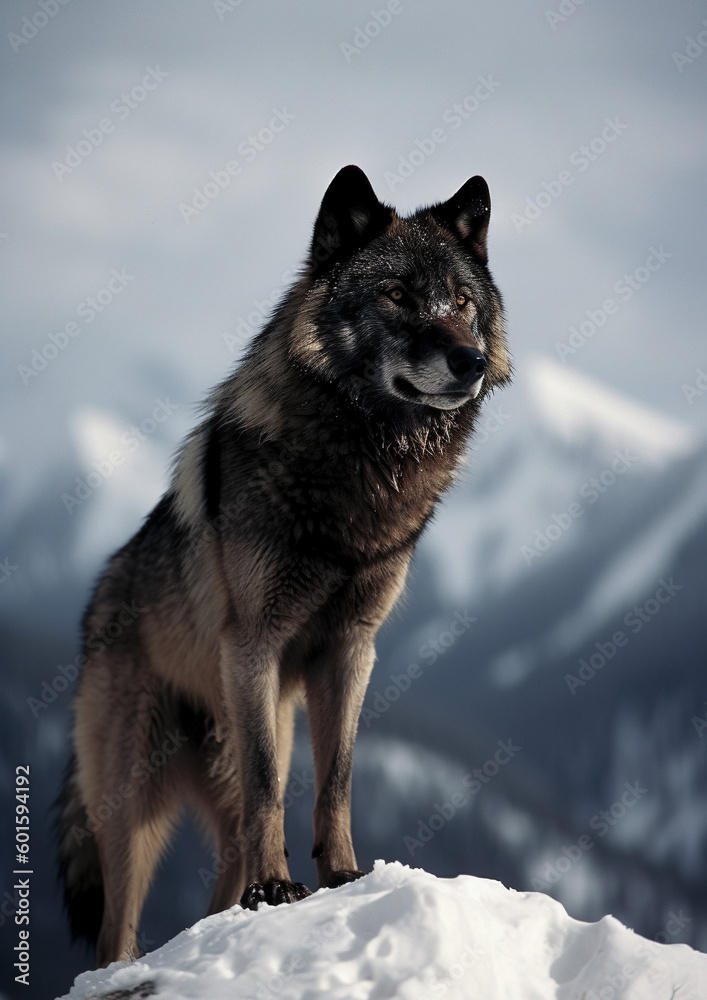 Naklejka premium The Lone Survivor