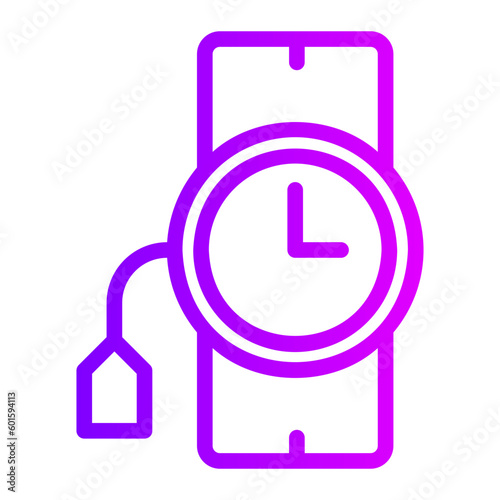 watches gradient icon