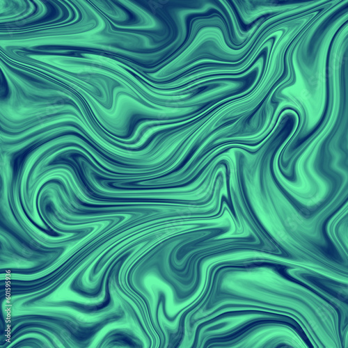 mint green groovy wavy lines, green abstract classic retro swir, grunge texture