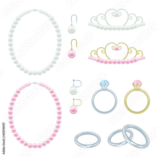 ウエディング　アクセサリー　セット