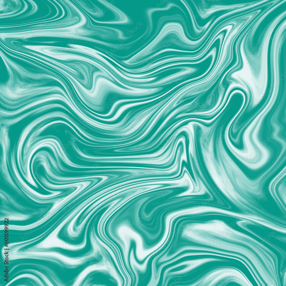 mint green groovy wavy lines, green abstract classic retro swir, grunge texture 