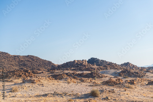 Impression of the desert landscape in Southern Namibia.