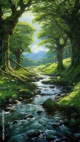 Stunning landscape art 