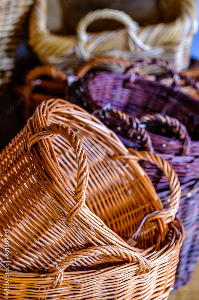 typical basket at a market