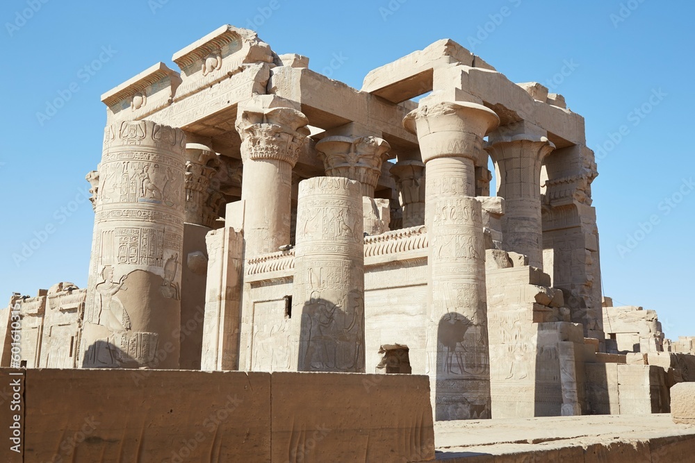 Dating back to the Ptolemaic era, Kom Ombo was dedicated to Sobek and Horus the Elder Dating back to the Ptolemaic era, Kom Ombo was dedicated to Sobek and Horus the Elder