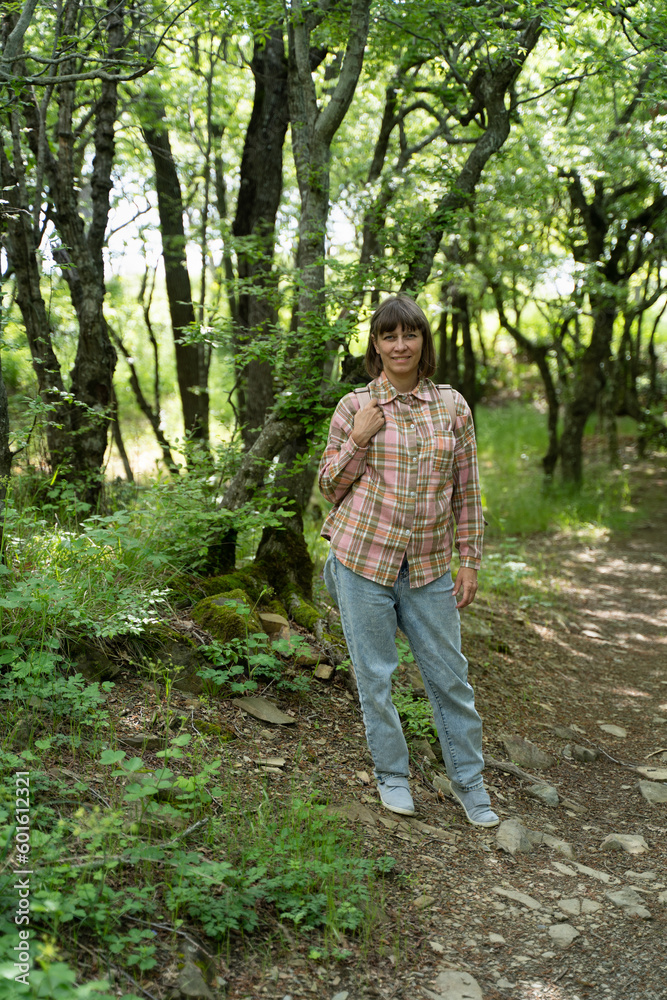 Woman in the forest Woman in the forest