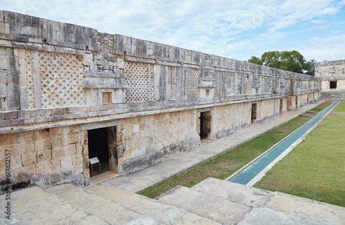 The Mayan ruins of Uxmal in Yucatan, Mexico, is one of Mesoamerica's most stunning archaeological sites photo