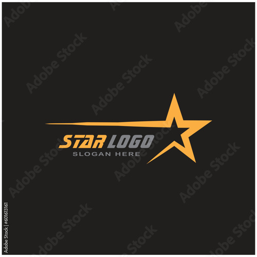 Star Logo illustration vector and symbol design