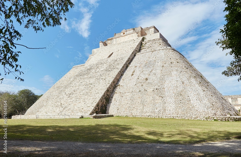 The Mayan ruins of Uxmal in Yucatan, Mexico, is one of Mesoamerica's most stunning archaeological sites The Mayan ruins of Uxmal in Yucatan, Mexico, is one of Mesoamerica's most stunning archaeological sites