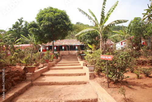 Village school at chorla village in Karnataka  India