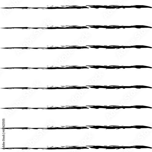 black and white border