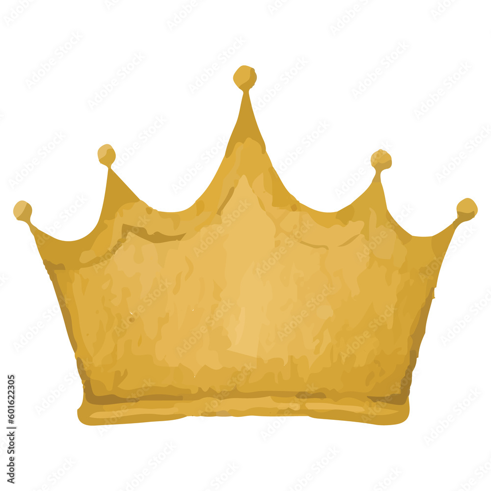 Royal and Blue princess Clip art Element Transparent Background Stock