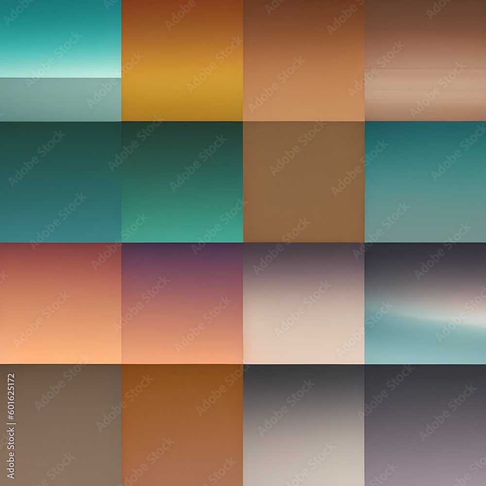 24 Minimalist Gradients: A simple and minimalistic background featuring gradients in muted colors that create a clean and elegant look5, Generative AI