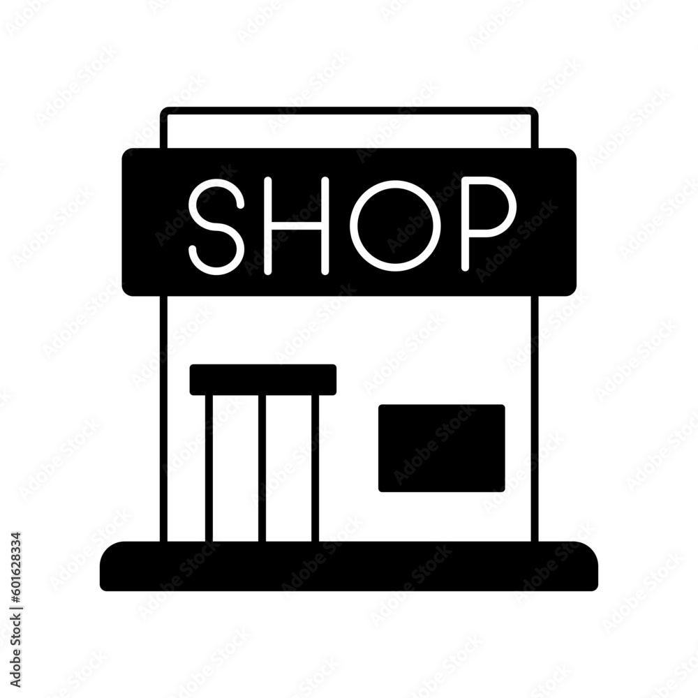 Marketplace Vector Icon

